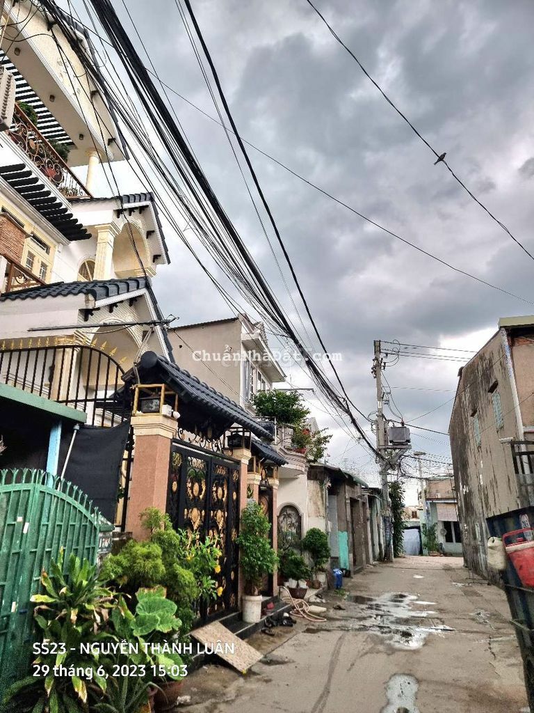 𝐐𝐔𝐀́ 𝐑𝐄̉- NHÀ 3PN- 80M²- NGUYỄN ẢNH THỦ- HẺM 6M