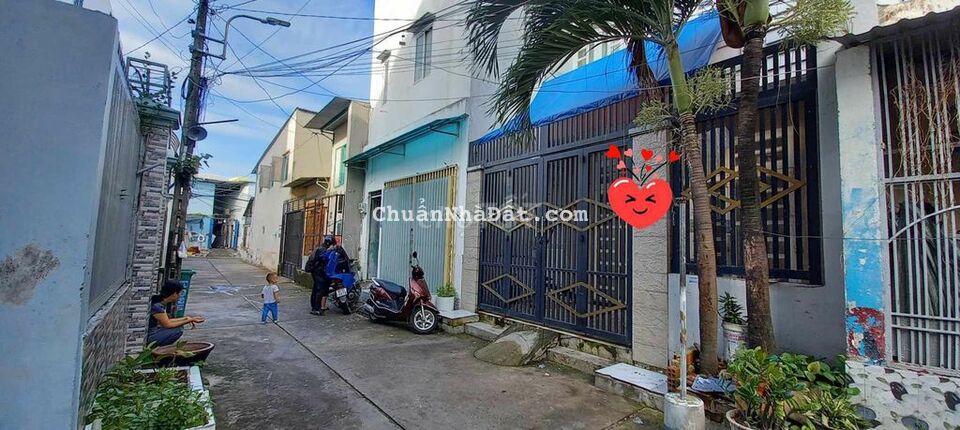 NHÀ 2 TẦNG NGAY CVPM QUANG TRUNG.SÁT TÔ KÝ.DT 5Mx15,5M 80M2.HXH