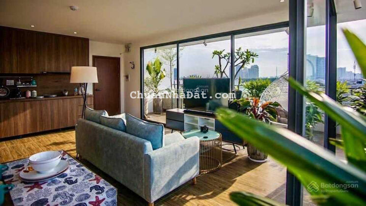 Cần bán CHDV Quận 2. DT: 407m2 gồm : 29 CHDV+4 penhouse. KT: 400tr/th . KC: H 5L, TM Giá : 60ty