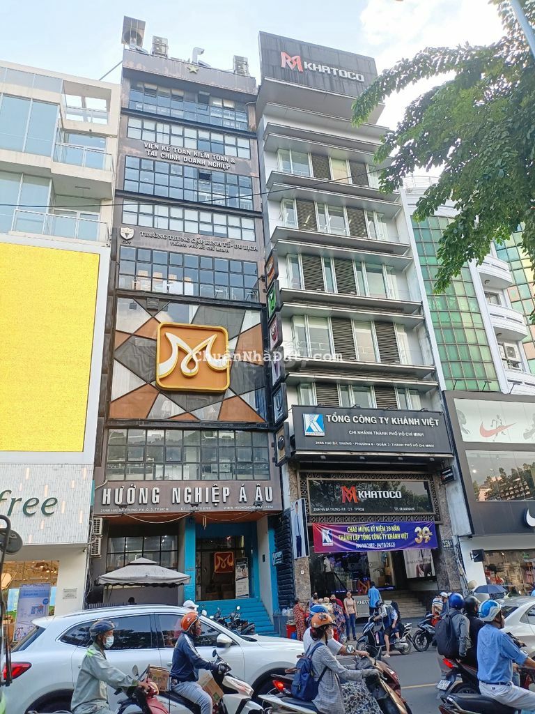Cao ốc mặt tiền Hai Bà Trưng - Võ Thị Sáu, Q3. DT 8x26m, 10 lầu Cao ốc mặt tiền Hai Bà Trưng - Võ Thị Sáu, Q3. DT 8x26m, 10 lầu