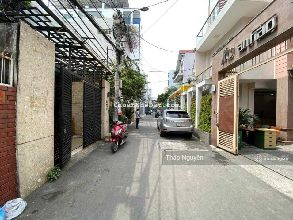 Bán nhà HXH 6m, khu dân trí cao Lê Văn Sỹ P14 Q3. DT 4,1x21m, 4 lầu, 5PN, giá 14 tỷ TL 0925988188