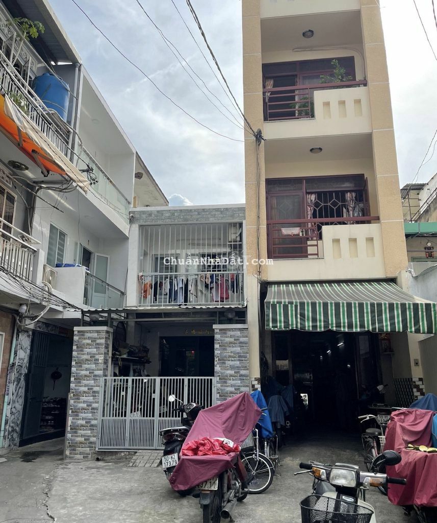 Nhà 1 lầu mới đẹp hẻm xe tải cách mặt tiền Tân Thành 50m