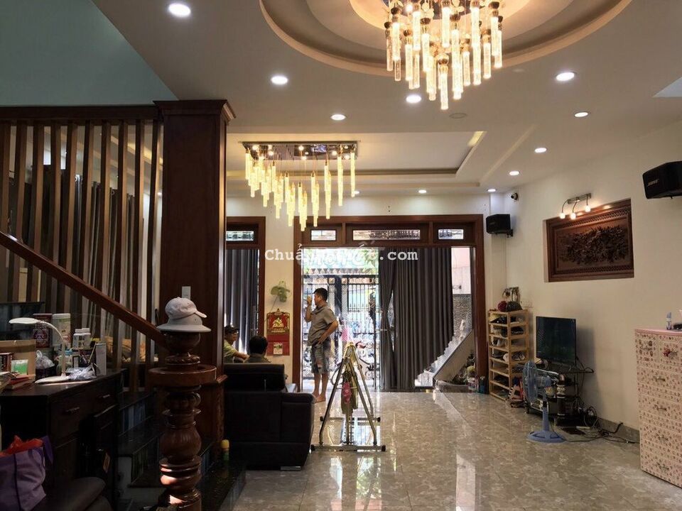 GIÁ HOT TRONG THÁNG!! NHÀ 4 TẤM KHU TÂN HÒA ĐÔNG P14.(7,3X18) NH:10.5m