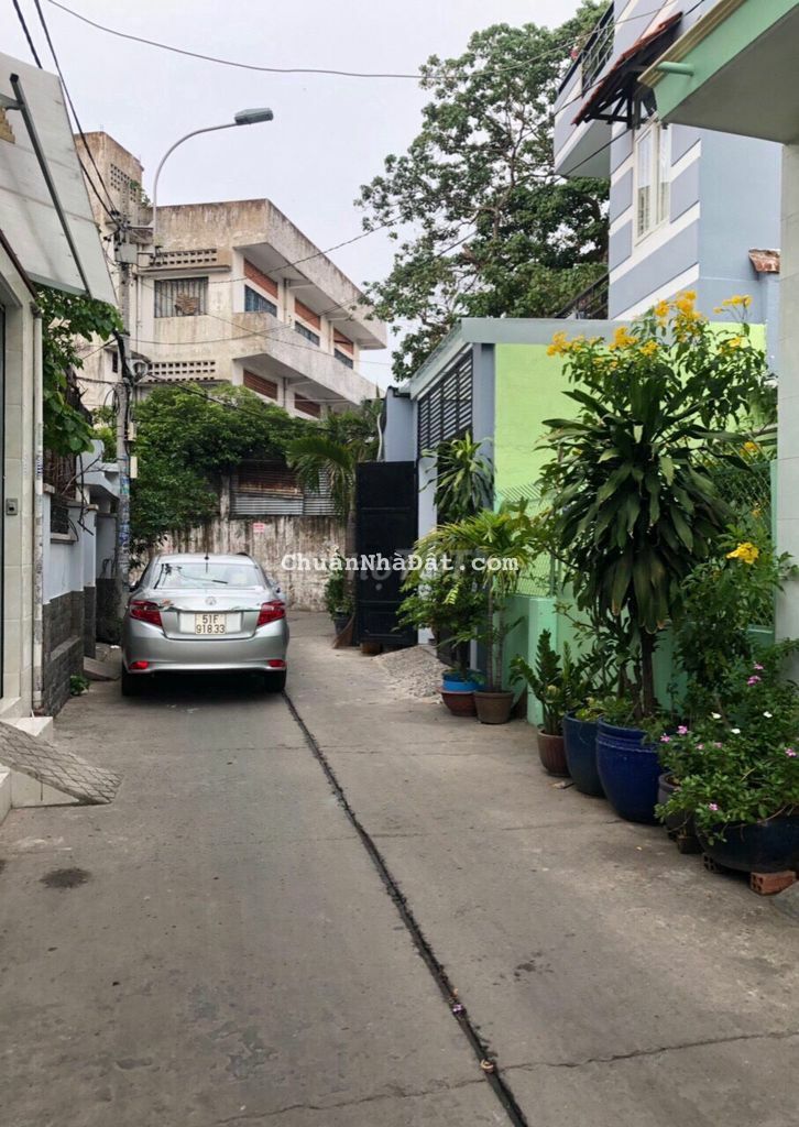 Bán nhà 1 lầu hẻm xe hơi tới nhà đường Hậu Giang Q.6