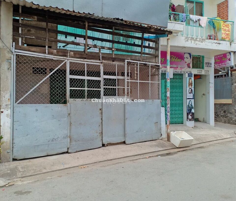 Nhà nát tiện xây mới góc 2 mặt tiền hẻm 5m Phạm Phú Thứ Q.6