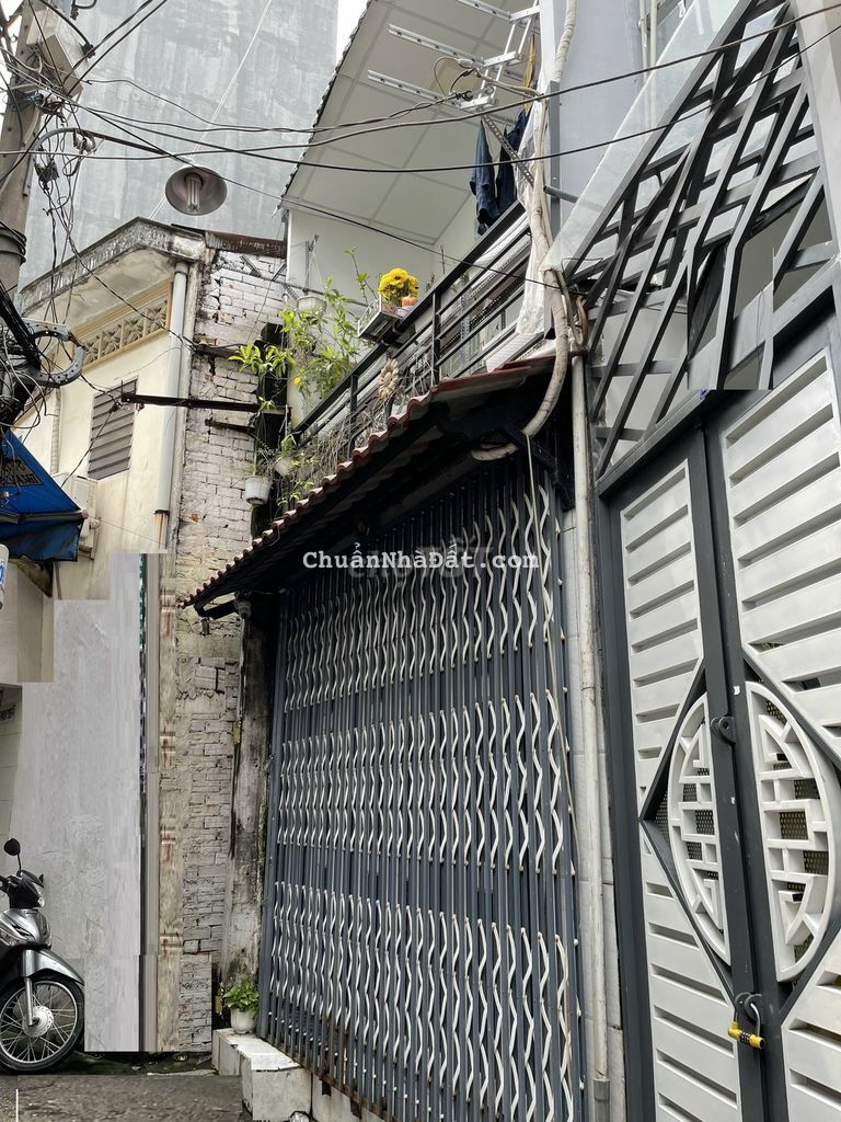 Nhà Gía rẻ mới đẹp 1 lầu ngay chung cư Him Lam Hậu Giang Q.6