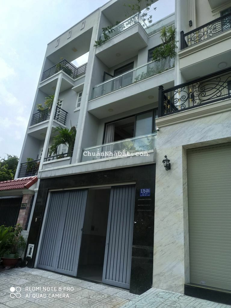 bán nhà kdc nam long phú thuận dt 5x20 3 lầu giá 12 tỷ 500