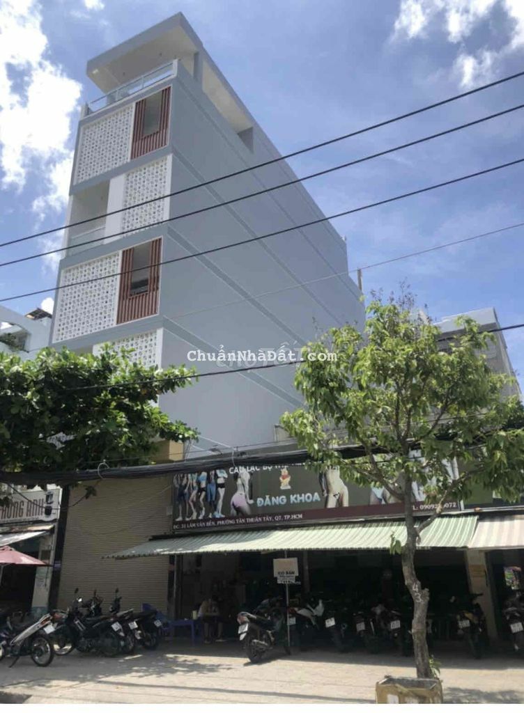 ✅ Toà Nhà 7 Tầng Mặt Tiền Lâm Văn Bền - Tân Thuận Tây- Quận 7