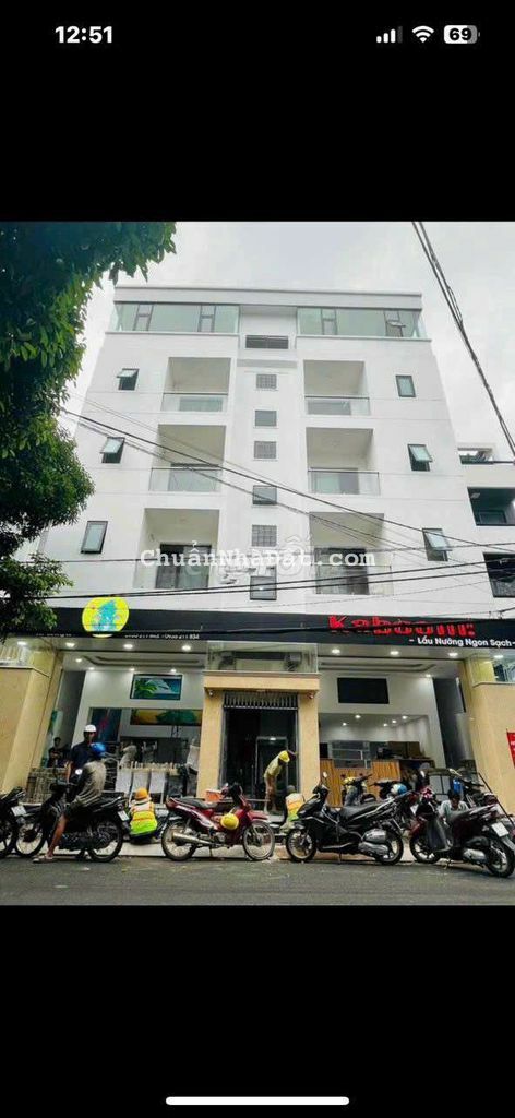 Bán chdv dt 7x20 1 hầm 5 lầu tn 150tr/th giá 27 tỷ