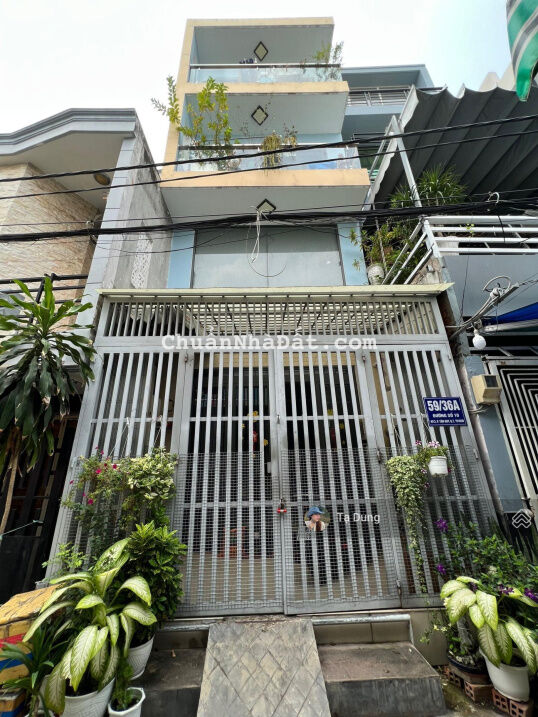 Bán nhà hẻm 5m Khu Vườn Điều ĐS 10 Tân Quy Quận 7, nhà 3 lầu, ngang 4x10m - Giá 5,9 tỷ - 0914020039