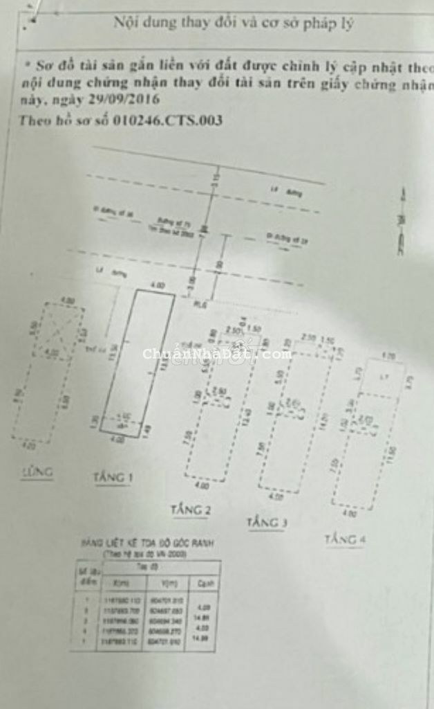 Nhà 5 tầng mặt tiền kinh doanh Đường 79 Tân Quy, 5 tầng 4x15m