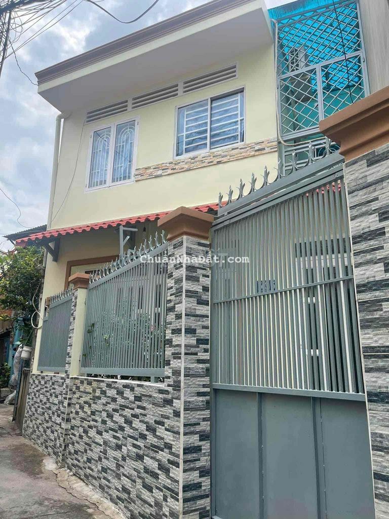 Nhà 2 tầng 64m2, 5x12m, hẽm BG gần cầu Tân Thuận Q7