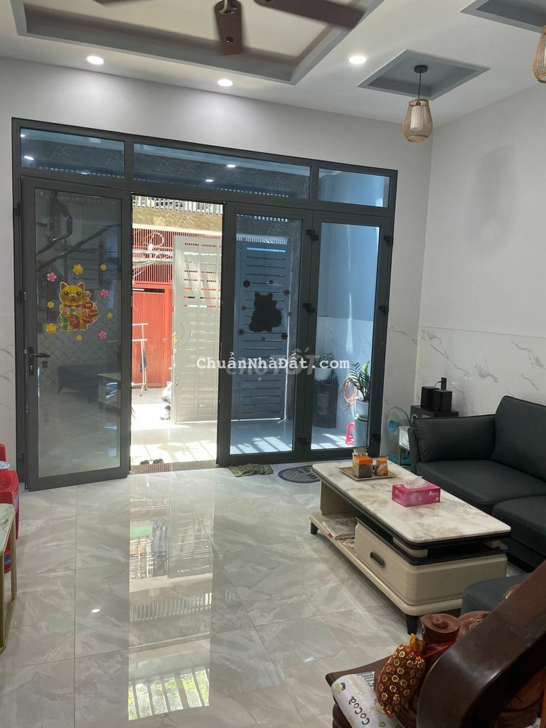 Bán nhà 2 lầu 64m2 hẻm xh 5m Tân Thuận Tây Quận 7.