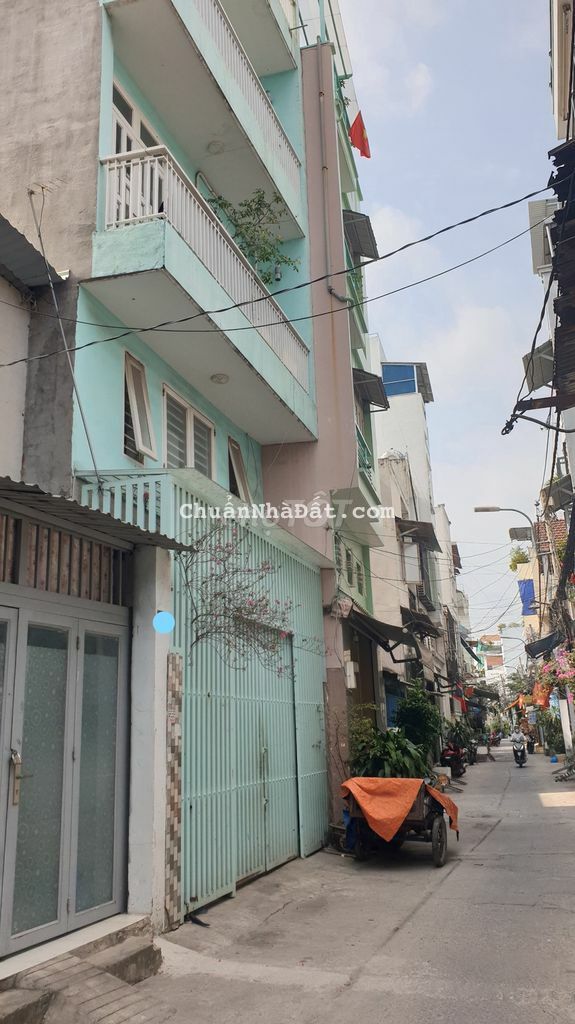 Nhà C4 hẻm 6m Bùi Văn Ba, gần KCX Tân Thuận, 86m2, Giá 6.1 tỷ