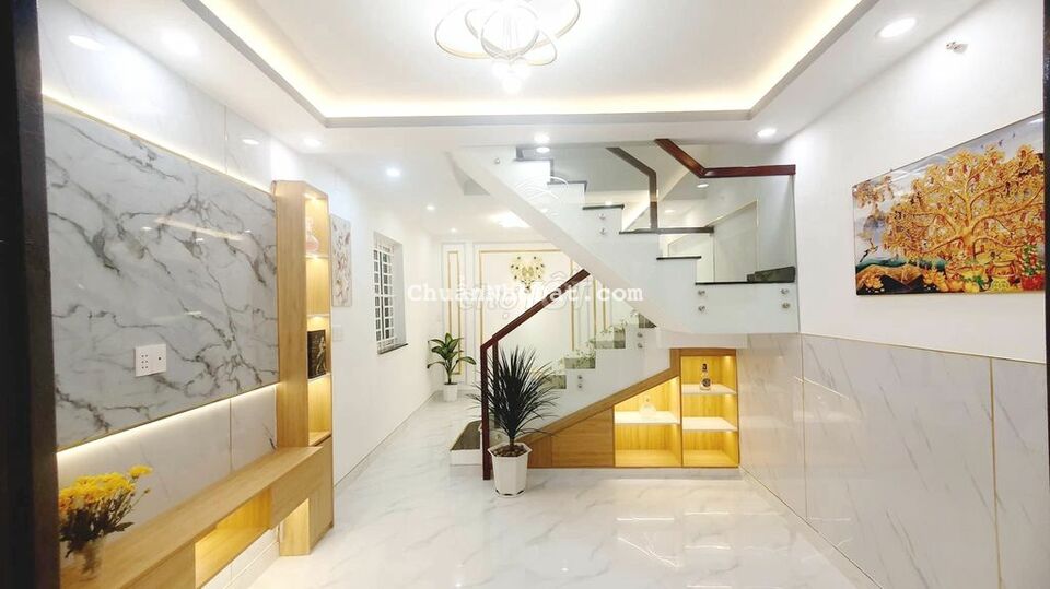 🔴Nhà mới 3 tầng hẻm 511 Dương Bá Trạc P1Q8. Giá 3tỷ 580