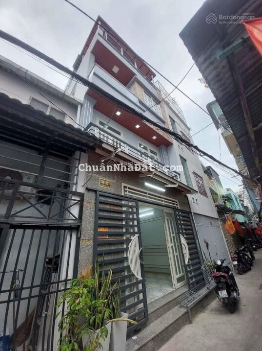 Nhà hẻm 3m5 Âu Dương Lân Phường 3 Quận 8 - sổ hồng riêng - giá tốt