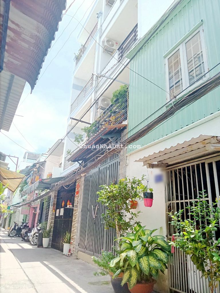 🔴Nhà bán 4 Tầng hẻm thông 101 Bùi Minh Trực P5Q8