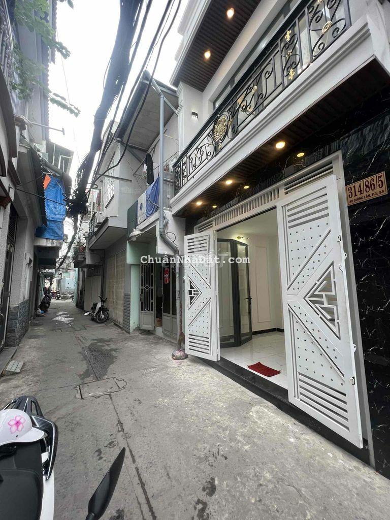 🟢 BÁN GẤP 1 LẦU NHÀ ĐẸP 4x12 nở hậu HẺM XE HƠI- 5Tỷ200