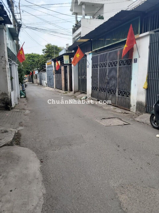 Quận 9 Bán nhà P.TNPB- dt 4.8x26m MẶT TIỀN trục Lê VĂn Việt-Võ Văn Ngân đs 2 Chỉ 96tr/m