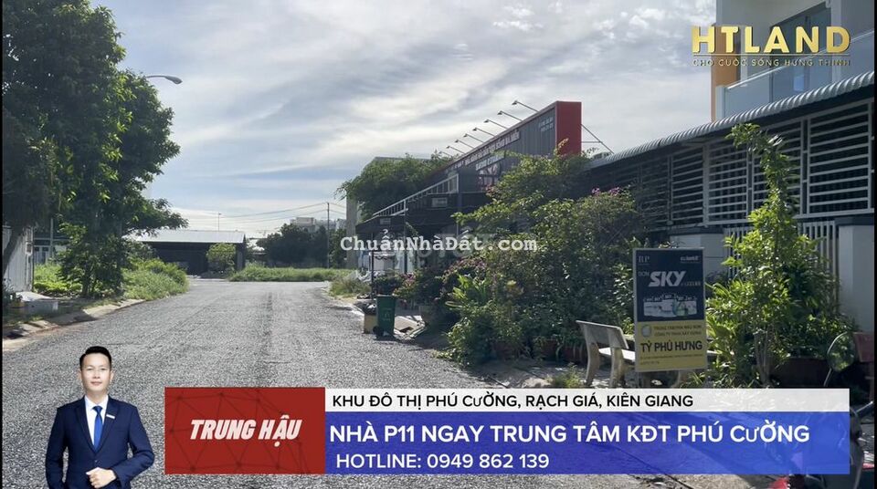 Nhà trung tâm Phú Cường ngay Bệnh Viện Đa Khoa, 5x20, 2 tầng, Sổ Hồng