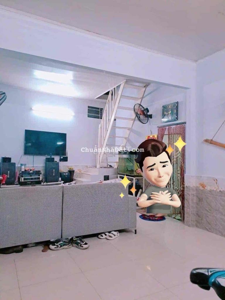 Bán nhà 2 tầng 2mk thoáng mát Trần Cao Vân