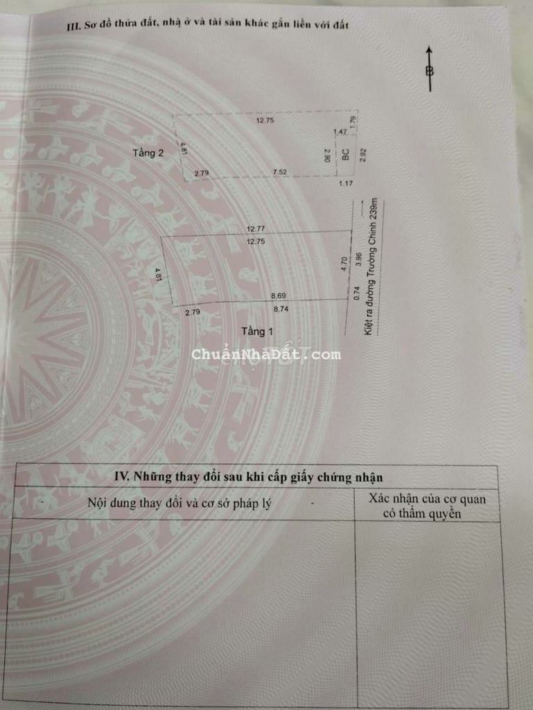 Bán Nhà 2 Tầng 2 Mê Kiệt 339 Trường chinh, Quận Thanh Khê, Đà Nẵng.