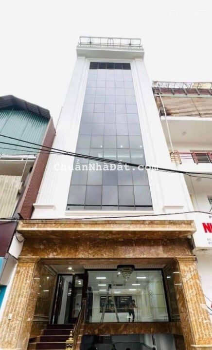 Siêu phẩm toà VP 10 tầng thang máy mới koong - kinh doanh - 1 hầm để 4c ô tô - 9tầng nổi thông sàn