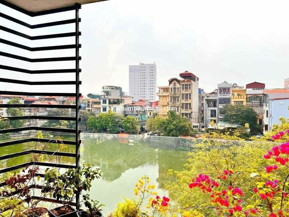 B án Nhà 66m2*4T Bùi Xương Trạch_ngõ Oto tránh_View 2 mặt hồ_Nhà đẹp