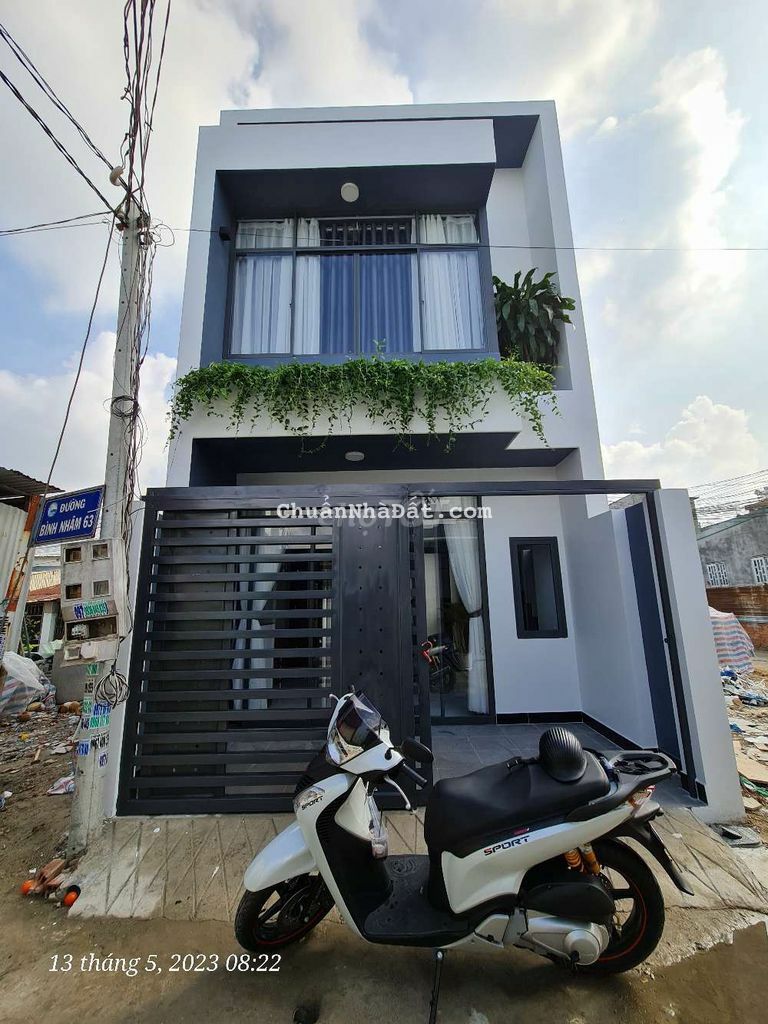 🏡 Bán nhà 1 trệt 1 lầu có 2PN mt bình nhâm 63 đang hoàn thiện full 🏡 Bán nhà 1 trệt 1 lầu có 2PN mt bình nhâm 63 đang hoàn thiện full