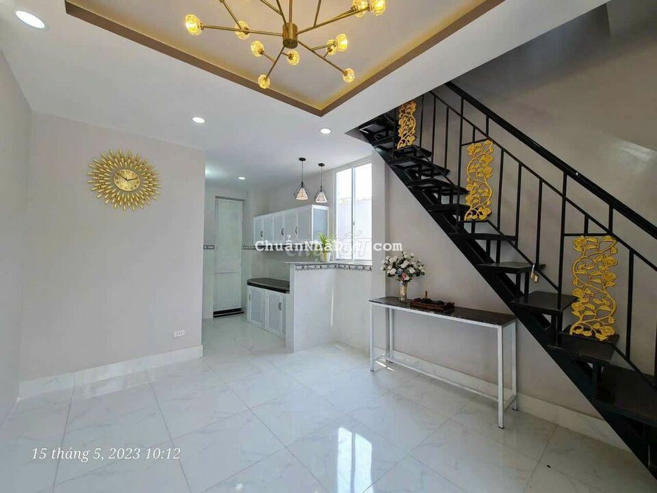 Nhà lầu bình nhâm hẻm bê tông 3m giá 2ty45