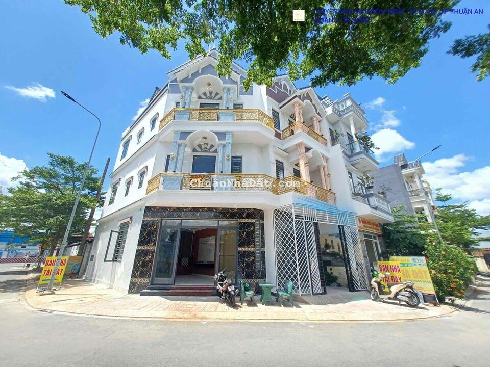 CĂN GÓC_ KDC PHÚ HỒNG ĐẠT P. BÌNH CHUẨN_ TP THUẬN AN_ BÌNH DƯƠNG Giá: