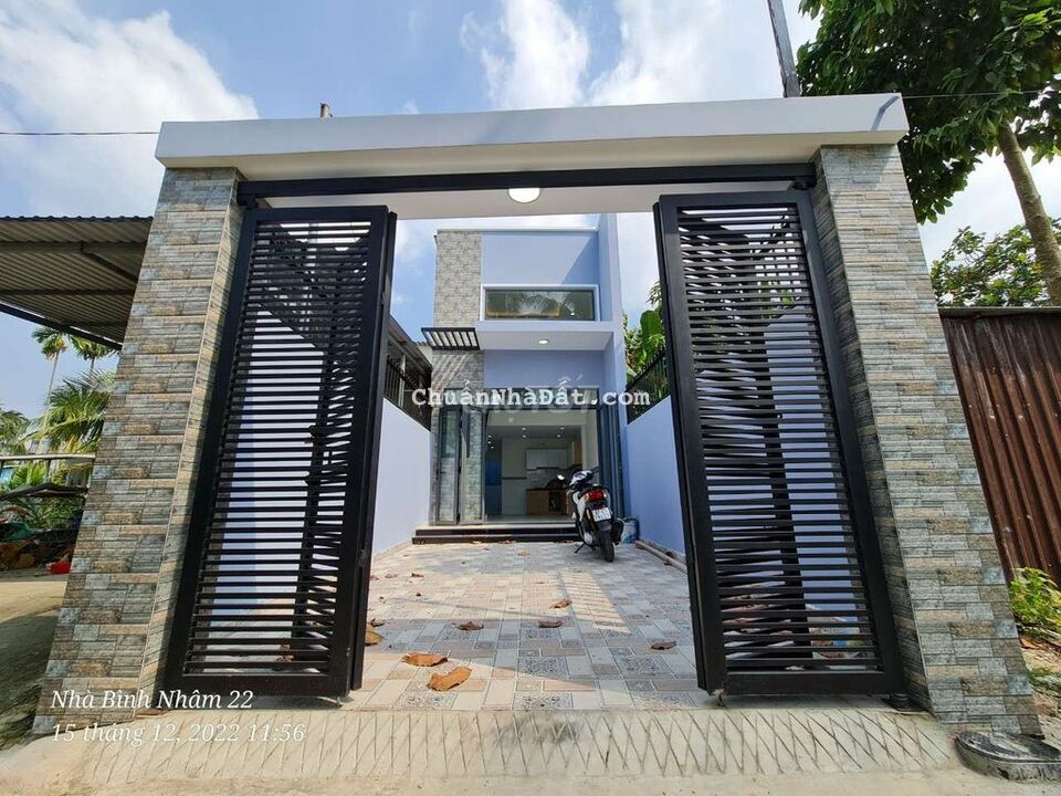 🏡 Bán nhà mới 100% 1 trệt 1 lửng Bình Nhâm 22