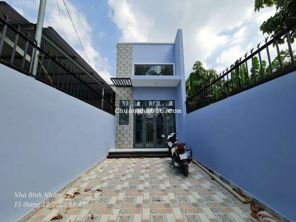 🏡 Bán nhà mới 100% 1 trệt 1 lửng Bình Nhâm 22