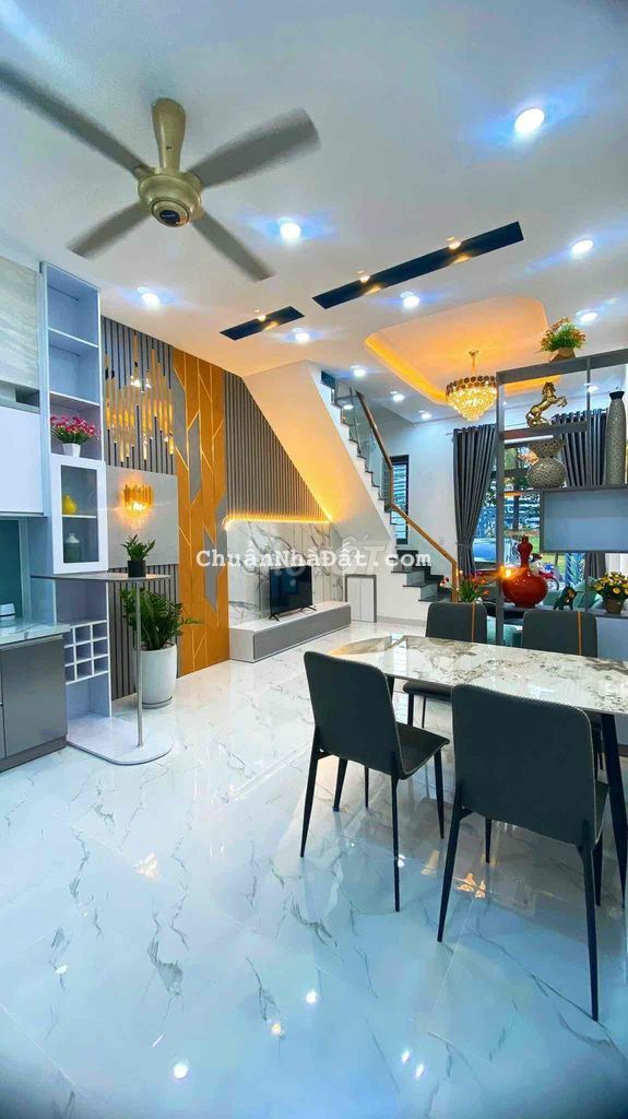 Nhà Lầu Full Nội Thất 80m2 Phú Mỹ TDM Chỉ 3tỷ