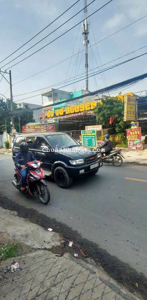 MẶT TIỀN KHA VẠN CÂN LINH TÂY THỦ ĐỨC,DT 100M2 NGANG 7 GIÁ 13.5 TỈ