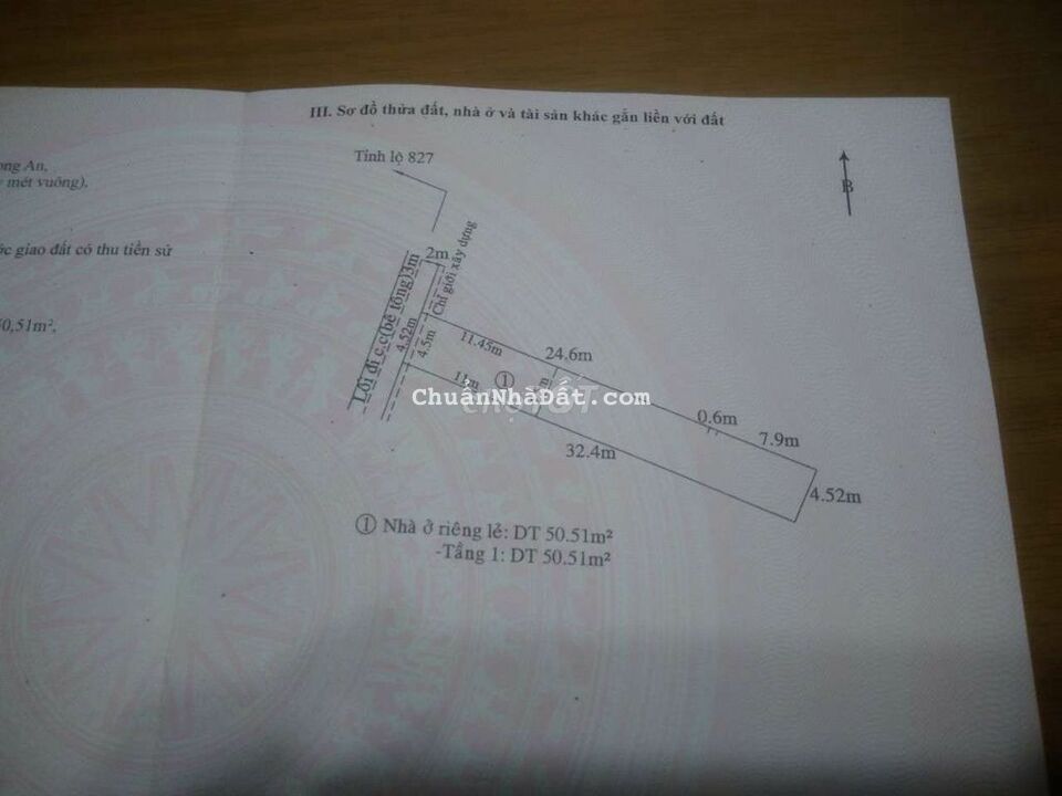 Nhà cấp 4 đường đan 4m