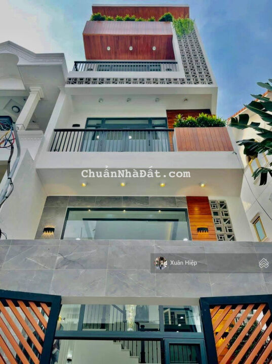 Hot! Nợ ngân hàng bán gấp nhà mới 5 tầng khu biệt thự Phổ Quang, Tân Bình (5.2x20m nở hậu), 17.5 tỷ