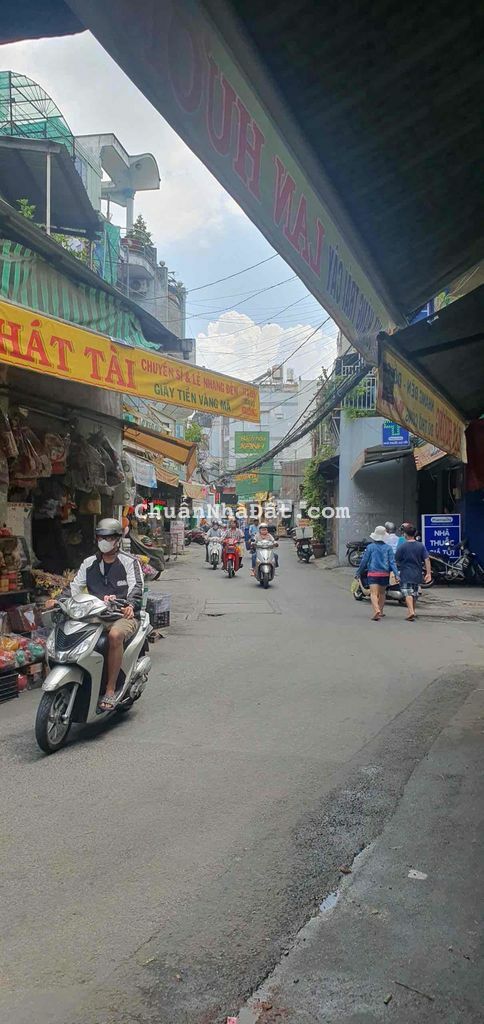 Nhà mặt tiền kinh doanh 4,9x6,3, đường mt 8M, thuê 12tr/tháng