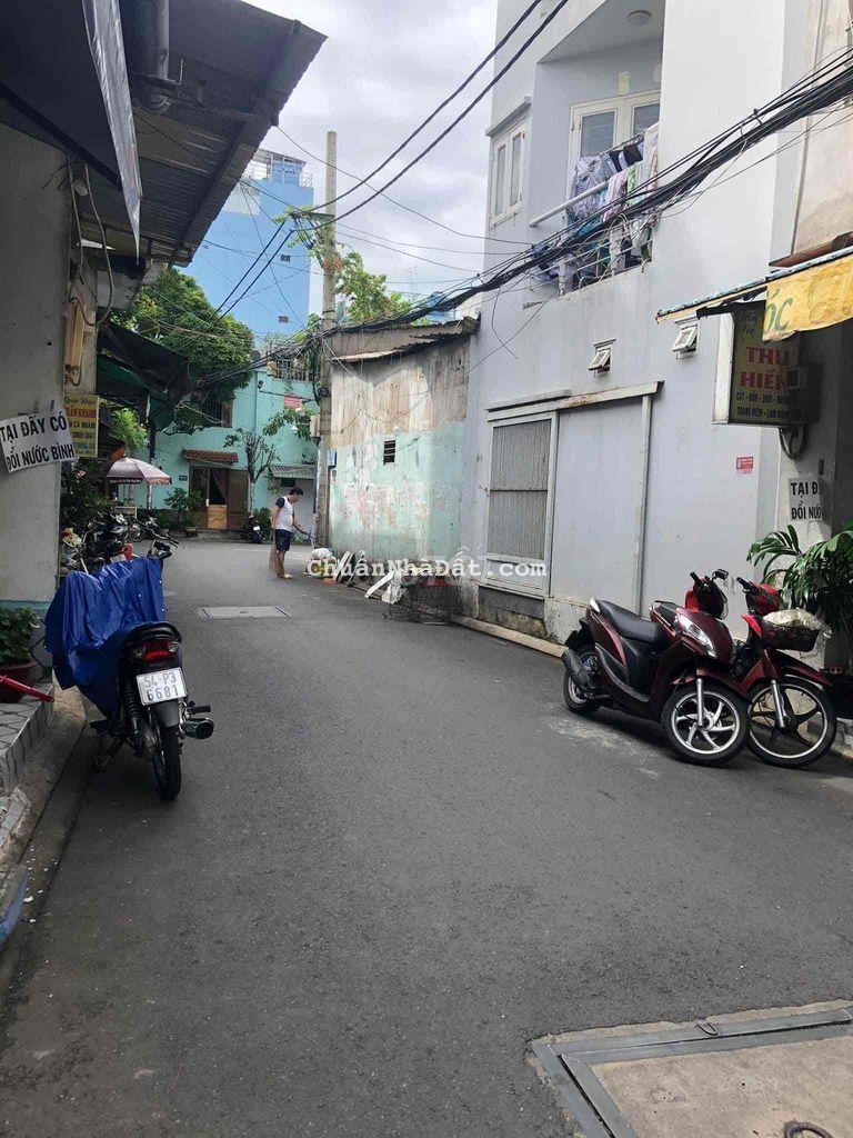 BÁN NHÀ TÂN BÌNH, HẺM XE HƠI THÔNG, KHU BÀU CÁT, 52 M2 , GIÁ NHỈNH 7 T