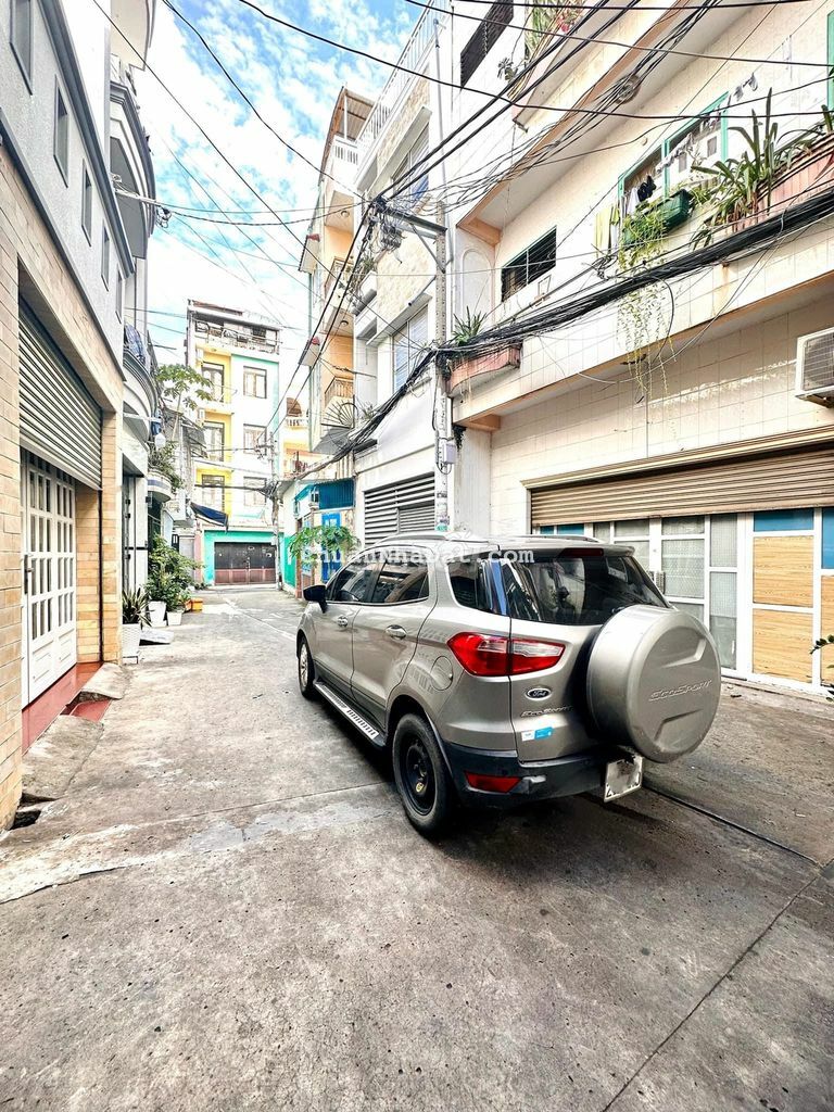 Nhà CMT8 4x14 - 4 TẦNG - Hẻm oto 7 chỗ ngủ trong nhà - Nhỉnh 8 TỶ