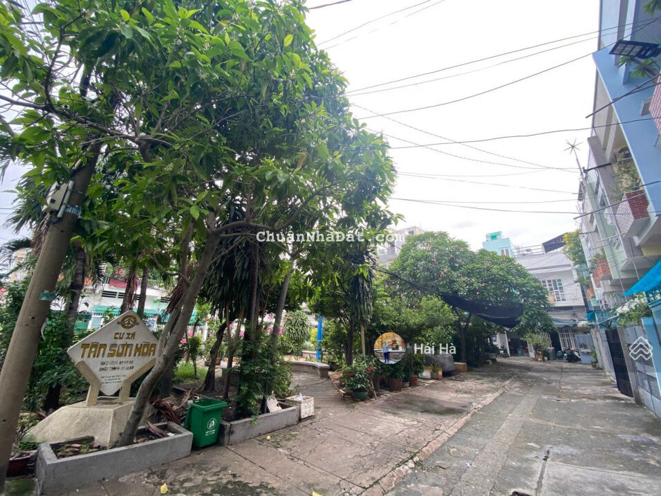 Cư xá Tân Sơn Hòa (922 CMT8) Tân Bình. khu dân cư biệt lập có công viên nội khu, xanh - sạch - đẹp