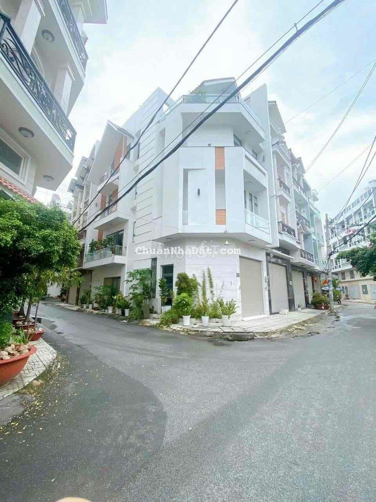 Nhà Phố Góc 2 mặt tiền Cống lở(5x16)3 lầu 9.5tỷ TL