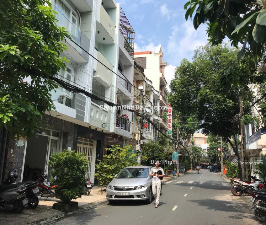 Bán nhà 4 tầng hẻm xe hơi 10m khu Bảy Hiền, P11. DT: 6.5 x 15m. Giá: 11 tỷ TL