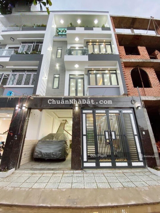 Bán nhà 4 tầng hẻm xe hơi 10m khu Bảy Hiền, P11. DT: 6.5 x 15m. Giá: 11 tỷ TL