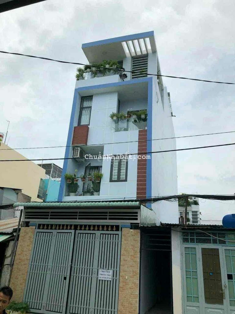 CHỈ CÓ 4 TỶ 350 MÀ CÓ NHÀ 4 TẦNG TÂY THẠNH LẠI CÒN HẺM XE HƠI