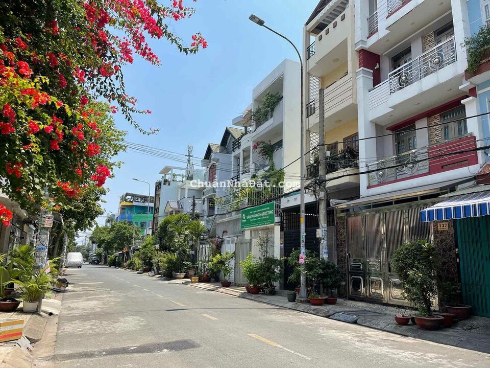 Mặt Tiền 12m Trần Thủ Độ - P.Phú Thạnh ( 9.5x13m, Cấp 4 ) giá 10.5 tỷ