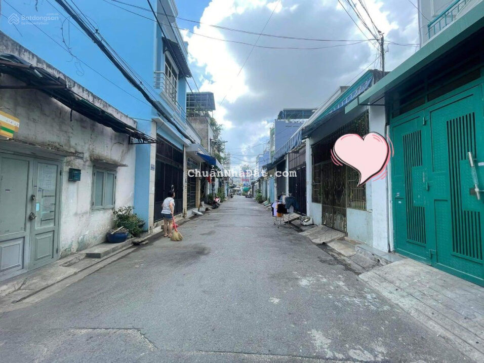 Bán nhà hẻm thông 8m. Nhà 8mx16m. Vuông. 2 lầu