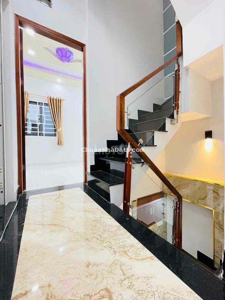 CHỈ 4 TỶ 9 NHÀ MỚI PHÚ THỌ HOÀ 4 TẦNG HẺM XE HƠI