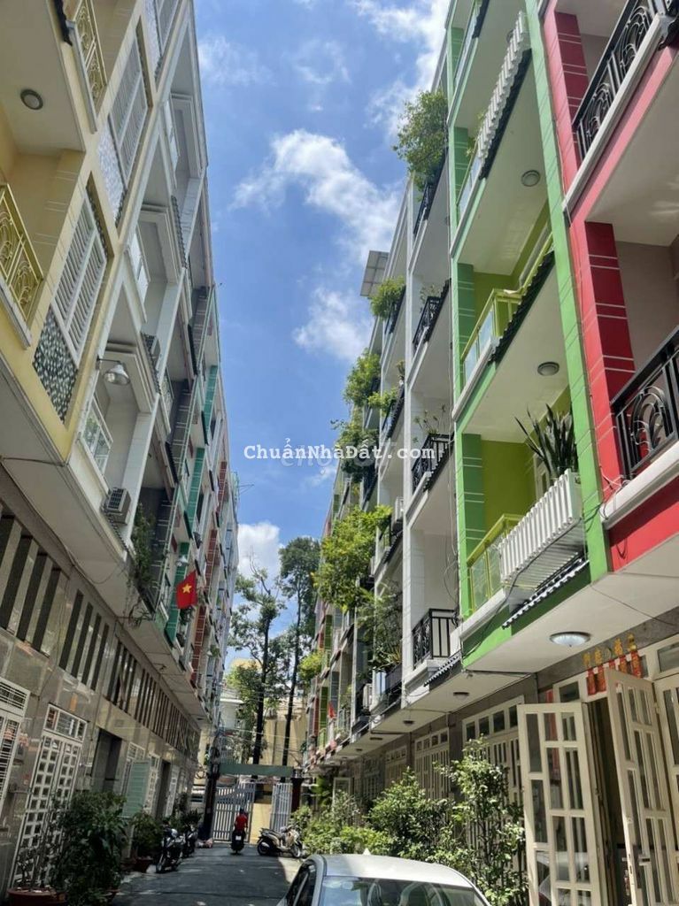 296m sàn 5 lầu đường nhựa 8m 110 Tô Hiệu giá sốc