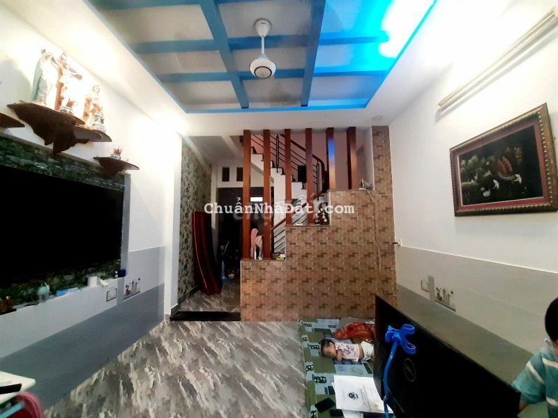 NHÀ 2 MT HẺM 3M GÒ DẦU AN NINH 56m2 NGANG HƠN 4M VUÔNG VỨT GIÁ 4.8 TỶ